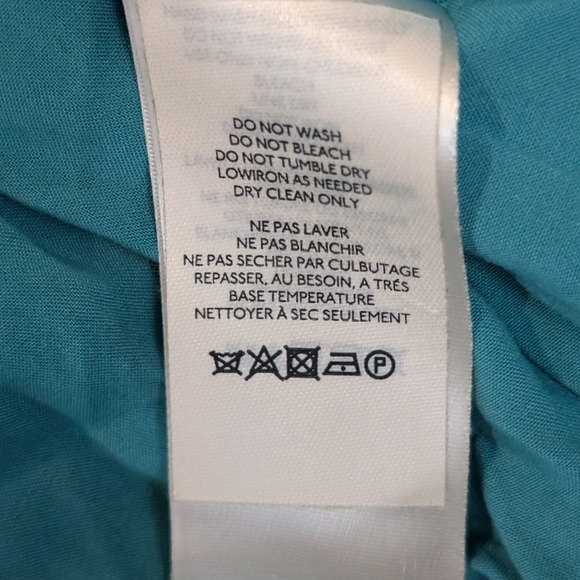 Anthropologie | Maeve A-Line Button Front Midi Skirt Blue Motif Sz US2 EU 34 - Picture 9 of 12